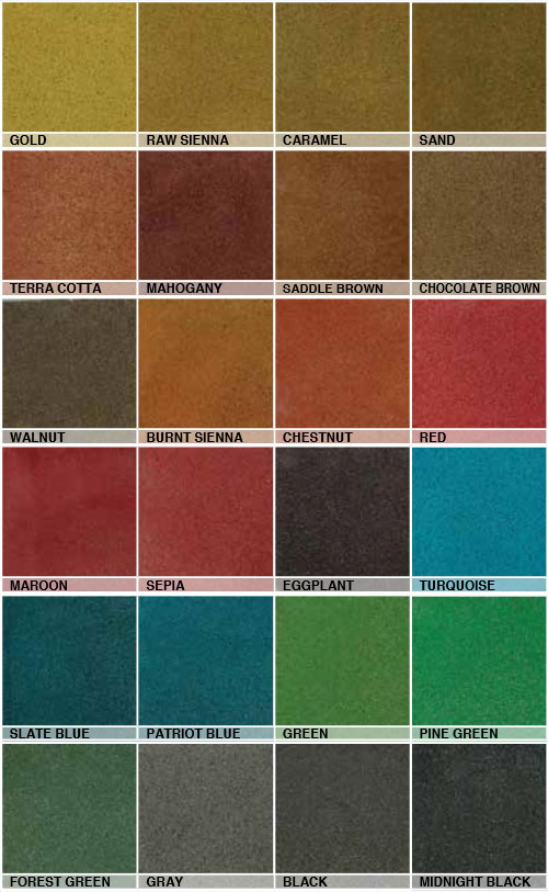 Ameripolish Surelock Color Chart